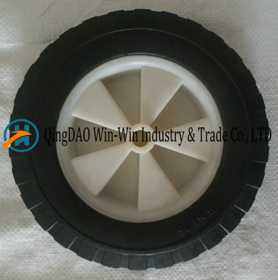 8 Inch Flat Free PU Wheels for Welding Machines