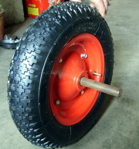 Wear-Resistant Pneumatic Rubber Wheel for Wheelbarrow